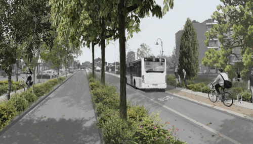 Aperçu Busway - B4 - Fléron